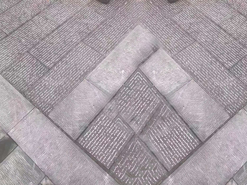青石板材系列-—鏨道面(圖1) 青石板材